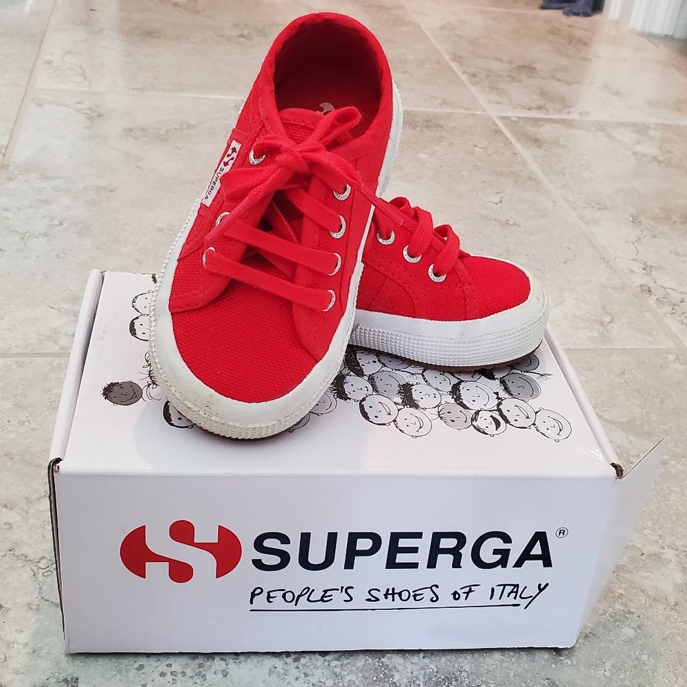 Superga; Brand new; kids sneakers; size 8;